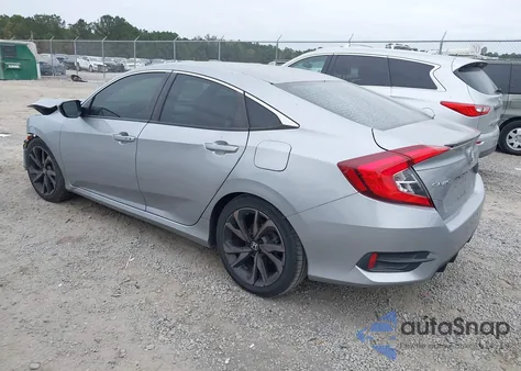 2020 Honda Civic Sport from USA, damaged, VIN 2HGFC2F82LH562705